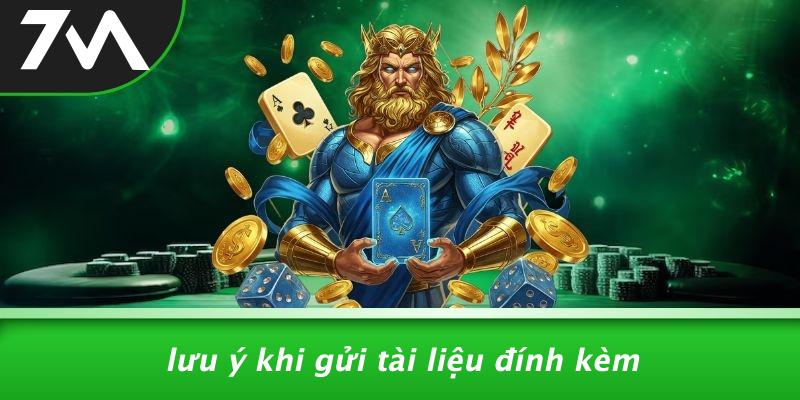 Lưu Ý Khi Gửi Tài Liệu Đính Kèm